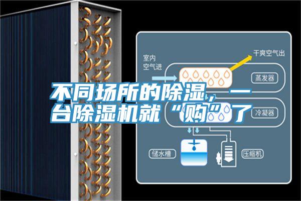 不同場所的除濕,一臺除濕機就“購”了
