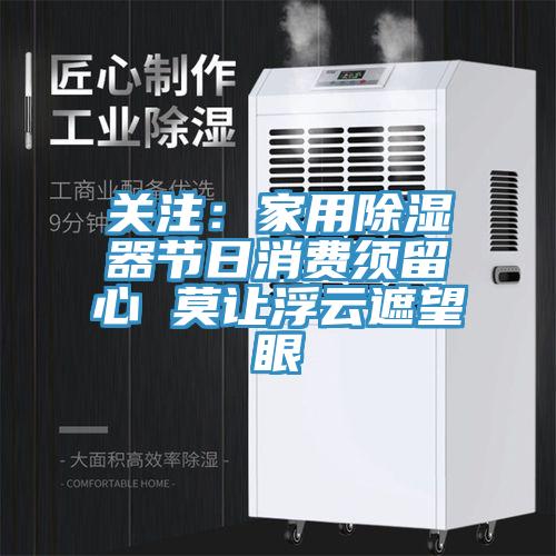 關(guān)注:家用除濕器節(jié)日消費須留心 莫讓浮云遮望眼