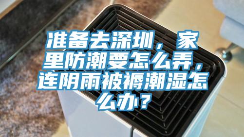 準(zhǔn)備去深圳,家里防潮要怎么弄,連陰雨被褥潮濕怎么辦?