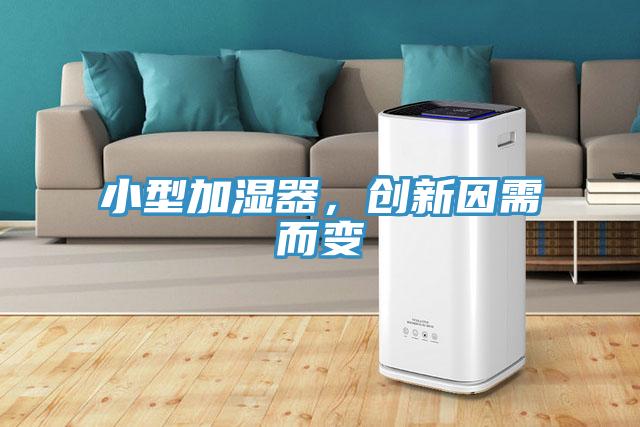 小型加濕器，創新因需而變