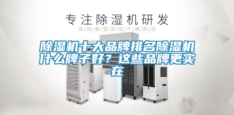 除濕機(jī)十大品牌排名除濕機(jī)什么牌子好?這些品牌更實在