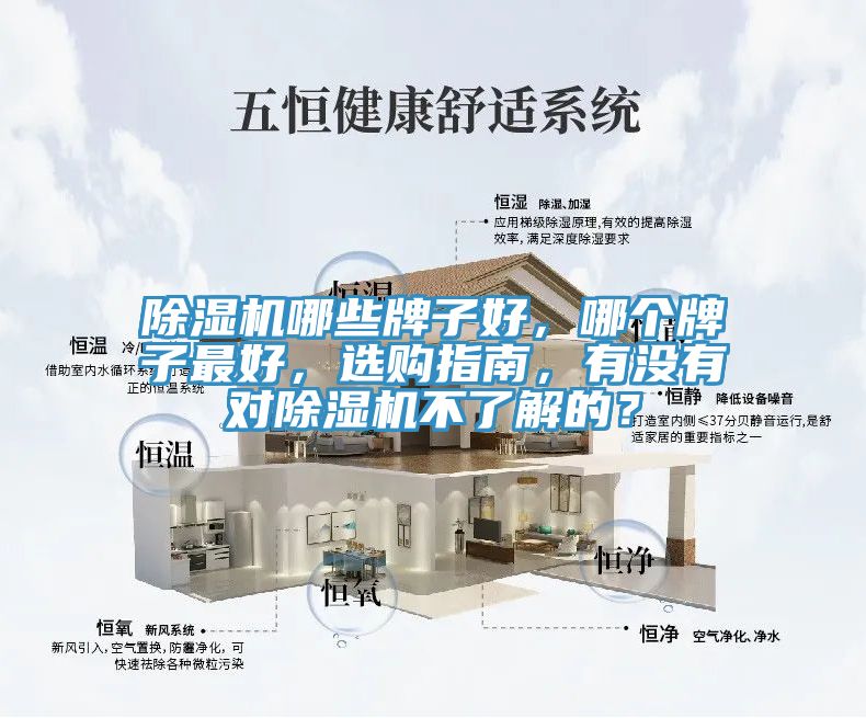 除濕機哪些牌子好,哪個牌子最好,選購指南,有沒有對除濕機不了解的?